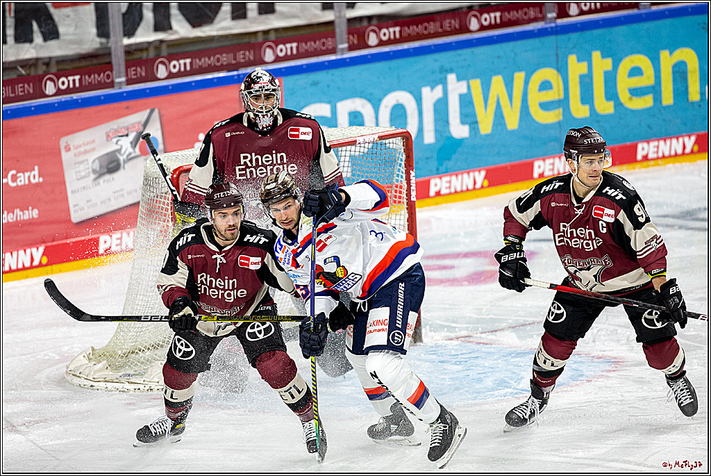 PENNY DEL;  Koelner Haie - Iserlohn Roosters; Koeln, 11.01.2021